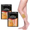 JYNVO 24 compresse di cerotti per il trattamento delle vene varicose per le gambe, allevia il dolore alle gambe, migliora la salute dei capillari e la circolazione sanguigna