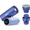 Shark ChillPill 3 in 1 Ventilatore ad alta velocità, nebulizzazione ultra fine e sistema InstaChill, con 3 accessori di raffreddamento, pensato per la mobilità, viola FA022EULV