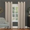 Sun Zero Easton - Tenda oscurante ad alta efficienza energetica, con occhielli, in poliestere, pietra, 101,6 x 304,8 cm