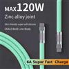 S Cavo in silicone liquido PD tipo C con ricarica super veloce da 120 W 6a Cavo USB da ricarica rapida da 1 M 2 M Cavo caricabatterie da USB C a C