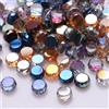 YUANZHIRUN 70 pezzi di gioielli fai da te che realizzano accessori di cristallo perline rotonde con retro piatto 8 mm perline sfaccettate in vetro sfaccettato perline economiche all'ingrosso all'ingrosso
