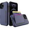 Minvvell Custodia protettiva per carte di credito per iPhone 16 Pro 15 14 13 12 11 Pro Max per iPhone 16 Pro Max xr xs 7 8 Plus se 2020 Cover