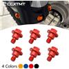 NONE M6 * 12 Motocross Forcella Anteriore Guard Bullone Vite Per KTM SX SXF XC XCF XCW EXC EXCF Per Husqvarna TC TE TX FC FE FX 125-530 2000-2022