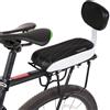 SEKINEW Sedile posteriore della bicicletta coprisedile per bambini per bicicletta cuscino per portabiciclette con sella posteriore accessori per biciclette parti Bicicleta PU Leather