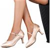 Novedan Scarpe da ballo standard da donna Scarpe da ballo da sala da donna con tacco alto in raso Punta chiusa Scarpe da ballo moderne Quickstep Foxtrot Valzer