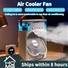 KUALOOL Nuovo 3 in 1 ventilatore condizionatore d'aria domestico piccolo dispositivo di raffreddamento dell'aria LED luce notturna umidificatore portatile ventola di regolazione dell'aria ventilatore per