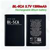 BL-5CA BL 5CA 3.7V Batteria Al Litio per Nokia 1110i 1110 1200 1600 5030 1208 1209 2700C 1680C 1682 7500 BL5CA Batterie Del Telefono