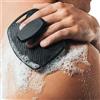 NONE Spazzola per la pulizia del corpo in silicone morbido da 1 pezzo per l'esfoliazione, comoda, pratica, facile da pulire, spazzola da bagno in silicone