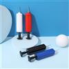 NONE Pompa ad aria portatile per palloni, kit gonfiabile con ago per palloni da calcio, basket, pallavolo e biciclette