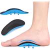 NONE Solette ortopediche per uomo donna scarpe piedi piatti supporto per arco plantare solette per fascite plantare per scarpe da ginnastica suola per scarpe correttore valgo
