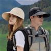 NONE Cappelli da Sole Donna a Tesa Larga, Berretti da Baseball Asciugatura Rapida per Adulti, Cappelli Estivi da Esterno con Coda di Cavallo per Ragazze Adolescenti, Cappellini Sportivi da Donna