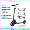 RCB Monopattino Elettrico RCB R11 per Bambini 6-12 Anni, Velocità 16 km/h, Autonomia 8 km, Schermo LED, Luci Colorate, Leggero, Regalo Ideale