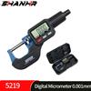 SHANHR Micrometro Digitale SHANHR 0-25mm 0.001mm di Precisione, Micrometro Esterno Elettronico con Incudine in Carburo, Strumento di Misurazione