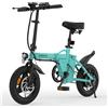 NONE ESKUTE F100 Bicicletta Elettrica Pieghevole 14'', 250W, 25 km/h, 9AH, Autonomia 29 km, Pneumatici 14x2.125"