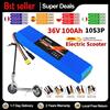 Ddadache Batteria al Litio Ricaricabile 36V 100Ah 18650 10S3P 1000W per Biciclette Elettriche, Scooter e Veicoli Elettrici con BMS+Caricabatterie