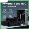 Mini Computer da Gaming Topton Metal Nuc con Intel i7 1365U ES 10 Core, Thunderbolt 4, 2*DDR5, 2*2.5G LAN, Firewall, PC con Windows 11, WiFi6E