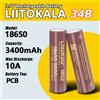 liitokala 1-16pcs LiitoKala 3.7v 18650 HG2 3000mAh batterie al litio ricaricabili a scarica continua 30A per utensili elettrici Drone