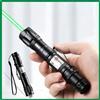 YTYIN Puntatore laser verde (batterie non incluse) - Strumento didattico, giocattolo automatico per gatti, penna laser con messa a fuoco regolabile