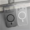 NONE Custodia Magnetica in TPU Morbido Silicone Opaco Trasparente Leggera per Honor 600 Pro - Cover Anti-Polvere e Bumper per Honor 600