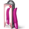 Fun Factory Diva Dolphin | vibratore per punto G con punta curva | 10 programmi di vibrazione | impermeabile (IPX7) | dispositivo erotico per donne
