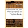 Allan Estlake La communauté de l'Oneida. Rapport sur un essai de mis (Tascabile)