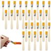 KiKiHong 35 Pezzi Pittura per Legno,Legno Pennelli Pittura Ad Olio Pennello,Pennelli Acrilico, Vernici, per Pittura,Colori, Vernici, Colle e Fai da Te per la Casa