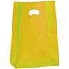 I COUNT CALCOLATRICI Shopper in Plastica con soffietto e manico a fagiolo (50 x 70cm - 50pz Giallo)