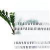 DecoMeister Pellicola Statica per Finestre 45x150 cm - Pellicola per Vetri Decorativa in PVC Perdita di Luce e Senza Colla - Facile da Applicare per Finestra e Cabina Doccia - Nero-Biancho Linee