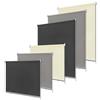 NAIZY Tende verticali oscuranti per esterni con protezione UV - 140 * 240 cm grigio