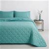 Mahome Trapuntino Matrimoniale Primaverile Estivo in 100% Puro Cotone 260x260 cm Leggero Double Face - Copriletto Trapuntato morbido Traspirante Anallergico - Made in Italy - Simme Tiffani