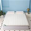 Generico Materasso Futon, Materasso Arrotolabile Traspirante Spesso 5 Cm/8 Cm, Materasso Tatami Giapponese, Materasso Pieghevole per Bambini, Materasso per Dormire, Campeggio,White 5cm,130x190cm