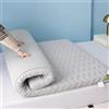 Generico Materasso Futon, Materasso Arrotolabile Traspirante Spesso 5 Cm/8 Cm, Materasso Tatami Giapponese, Materasso Pieghevole per Bambini, Materasso per Dormire, Campeggio,Gray 8cm,100x180cm