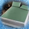 ZXLVCU Tappetino da Letto Estivo per Camera da Letto, Raffreddatore in Seta di Ghiaccio, Pieghevole Stuoia per Letto con Federa, Materassino Refrigerante, Materassino Rinfrescante (90 * 200cm,Green)