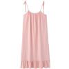 BuFanRenm Camicia da Notte da Donna,Camicia da Notte Estiva Camicia da Notte in Cotone Lavorato a Maglia con Stampa Floreale Abito Intimo Taglie Forti