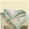 DOTBUY-SHOP 100% Cotone Trapuntino Copriletto Doppia Faccia Estivo Trapunta Leggera Fresco d'Estate Copriletto Trapuntato per Letto Singolo Letto Matrimoniale (Verde Beige,150x200cm)