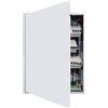 VEVOR Pannello di Accesso da Parete, Pannello per Ispezione per Impianti Idraulici Elettrici da Parete Dimensioni Generali 64 x 84 cm, Sportello di Manutenzioone Placca in Acciaio Zincato, Bianco