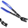 FiveMileBro Pinze a scatto per rivetti in plastica per auto, strumento pratico per rimuovere i rivetti, i clip per imbottiture e gli elementi di fissaggio (blue)
