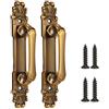Kuuleyn Maniglia della porta, 2 Pz/set Stile Europeo Antico In Lega di Zinco Porta Tirare Maniglia Gabinetto Hardware Accessorio