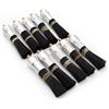 LeTkingok 10PCS Spazzola per Olio Rotonda Lubrificante, Spazzola per Lubrificazione Catena Guida Oliatore in Nylon Scala Mobile Spazzola per Lubrificazione Automatica Filettatura M8/M10 (M8)