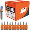 Isolamenti Chiodi per Sparachiodi Chiodatrice a Gas Pulsa 27P 40P 65 Alta Durezza Calcestruzzo Acciaio Guide Cartongesso (HC6-22 (22mm), 500 pz scatola)
