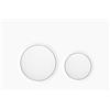 Wunderbad Pannello di comando bianco lucido compatibile con Geberit Sigma UP 320, 1 pezzo piastra di azionamento