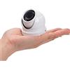 Lapetus TVI CVI AHD Analogico Mini Telecamera Dome 1080P Telecamera di Sicurezza Impermeabile IR Dome 2MP 4 in 1 Hybrid 2.8mm Visione Notturna a Infrarossi CCTV Videosorveglianza HD Over Coax