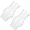 Uonlytech 2pcs lampada da kerosene lampada a olio copertura artigianale copertura della lampada del coperchio della luce