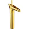 ZENGRICE Rubinetto da bagno, rubinetto da bagno in oro da 3/8, rubinetto da cucina in ottone per bagno, cucina