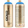 Montana Bomboletta spray fluorescente blu neon opaco - 400 ml - vernice acrilica
