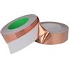 QCKNKMGG nastro di rame, 1 nastro biadesivo in lamina di rame conduttivo 50 m 0,05-0,15 mm 3-20 mm(0.05mm,5mm)