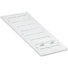 Steinberg14 Bianco 300x150mm Regolabile Griglia di Ventilazione in Metallo - Griglie D'Aerazione con Lamelle Richiudibili