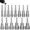 PENRUNKA 14Pcs Bussole Avvitatore per Trapano Elettrico, 6-19mm Bussole Chiavi Esagonali Magnetizzate Resistente Ruggine, Strumenti Acciaio Cacciavite & Impact Driver Professionisti per Hobby DIY & Officina