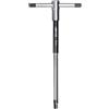 Zoegneer Set di chiavi esagonali con manico a T, 9 dimensioni, per biciclette, design scorrevole per una maggiore leva e accesso (8 mm)