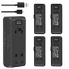 CQJFCYBRA Compatibile Con La Batteria Insta360 ONE R 1300mAh O Il Caricabatterie Rapido For L'accessorio Fotocamera 360 R(4BatteryWithCharger)